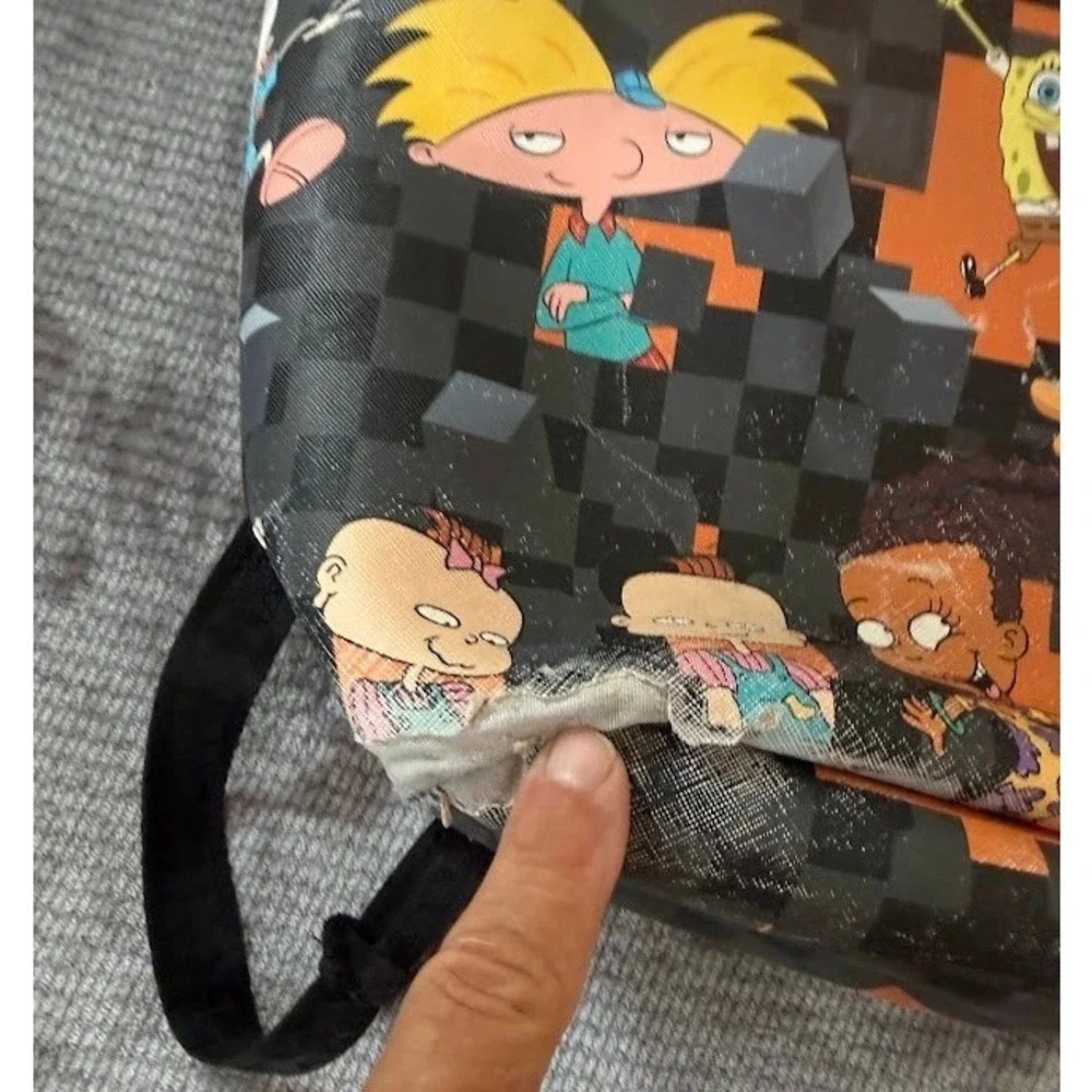Sprayground Nickelodeon Limited Edition Backpack 90s Cartoon Characters Rare